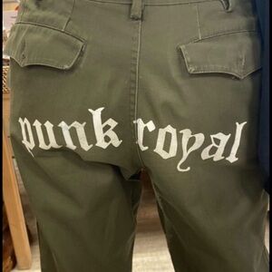 Vintage Punk Royal Army Pants Size Small
